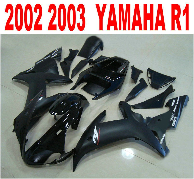 Injection molding high quality bodywork set for YAMAHA YZF-R1 02 03 fairings yzf r1 2002 2003 all matte black ABS fairing kit HS79, Same as the picture shows
Injection molding high quality bodywork set for YAMAHA YZF-R1 02 03 fairings yzf r1 2002 2003 all matte black ABS fairing kit HS79, Same as the picture shows