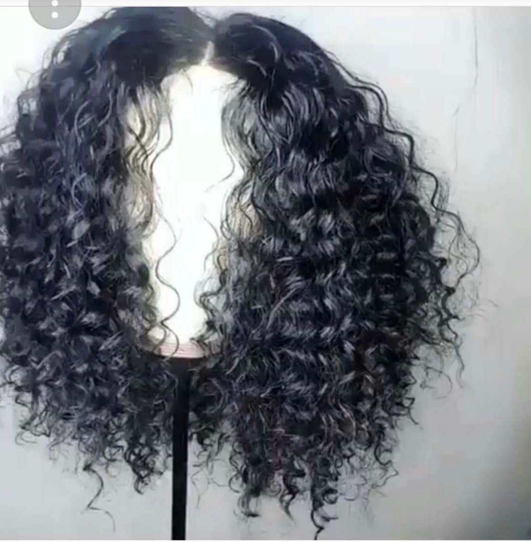 African american black afro kinky curly lace front wig human hair wigs 360 full lace 130%density