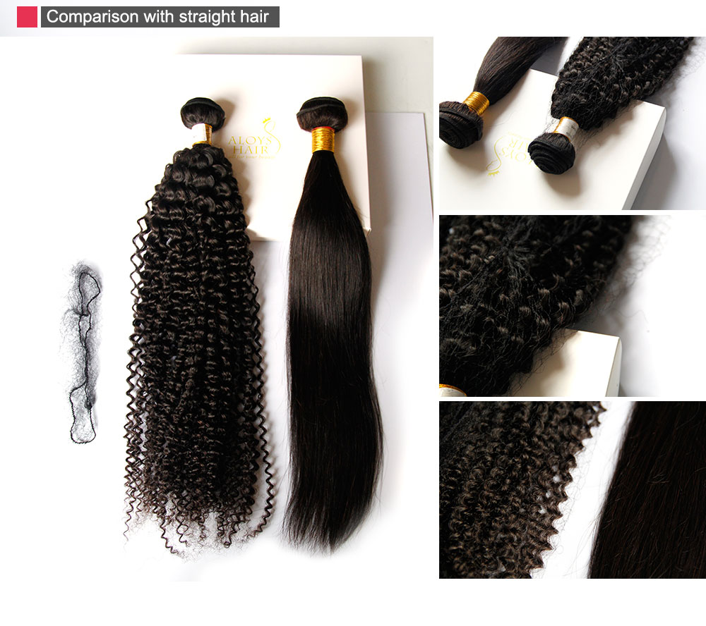 Indian Curly Hair Unprocessed Indian Kinky Curly Human Hair Weave Bundles 3Pcs Lot 8A Grade Indian Jerry Curls Hair Extensions Natural Black