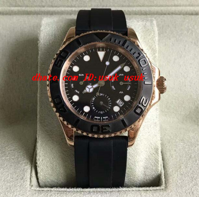 Luxury Watches Top Quality Automatic Chronograph 9100 Movement 40mm Rose Gold Men Full Steel Dive Sport Wristwatches, Black
Luxury Watches Top Quality Automatic Chronograph 9100 Movement 40mm Rose Gold Men Full Steel Dive Sport Wristwatches, Black