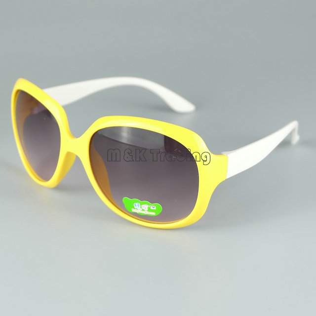 Kids Sunglasses Big Around Frame Summer Beach Sun Glasses Children Eyeglasss UV400 Mix 8 Colors 24pcs/lot Z260305