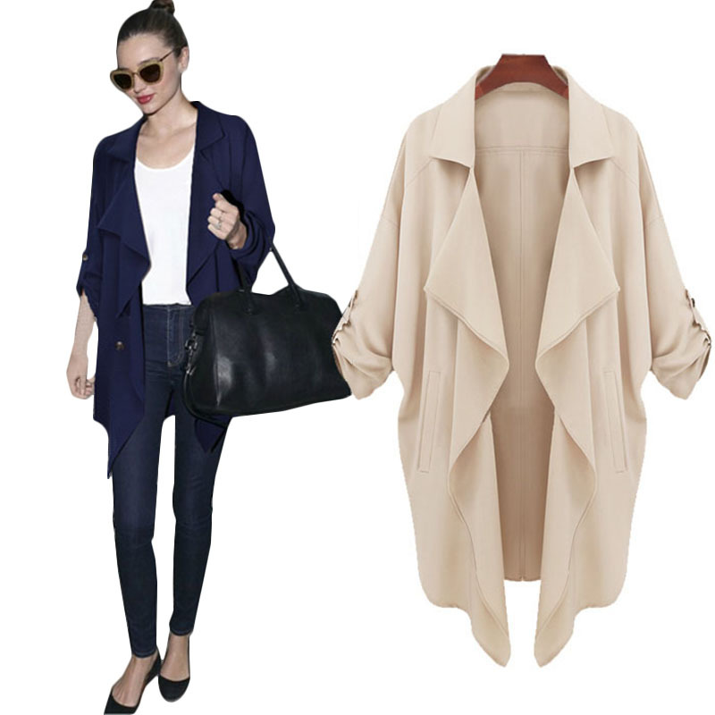 Wholesale-women casual ladies jacket autumn 2015 womens college jackets and coats Loose long harajuku lace women fall Jacket clothing, Khaki
Wholesale-women casual ladies jacket autumn 2015 womens college jackets and coats Loose long harajuku lace women fall Jacket clothing, Khaki