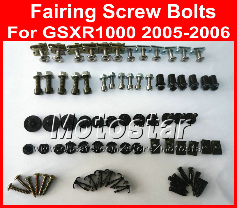 Motorcycle body Fairing screw bolts kit for SUZUKI GSXR 1000 K5 2005 2006 GSXR1000 05 06,black fairings aftermarket bolt screws set
Motorcycle body Fairing screw bolts kit for SUZUKI GSXR 1000 K5 2005 2006 GSXR1000 05 06,black fairings aftermarket bolt screws set