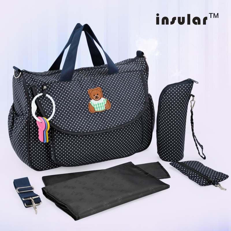 Wholesale Cotton Floral Printing Baby Diaper Bag Canvas Mommy Bag With Feeding Bottle Pocket
Wholesale Cotton Floral Printing Baby Diaper Bag Canvas Mommy Bag With Feeding Bottle Pocket