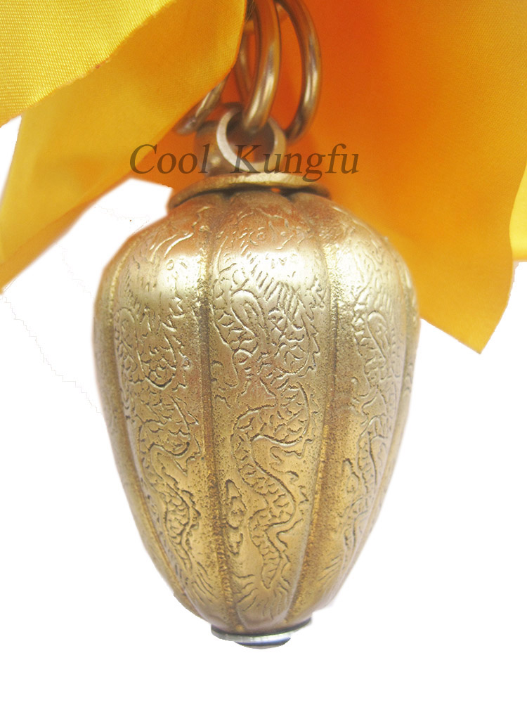 Meteor hammer brass Dragon carving hammer Chinese Kungfu martial art