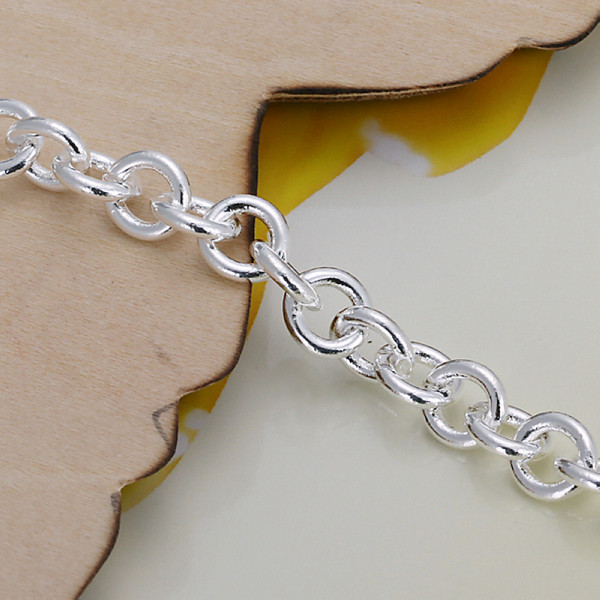 Hot sale best gift 925 silver Lob Bracelet DFMCH043, brand new fashion 925 sterling silver plated Chain link bracelets
