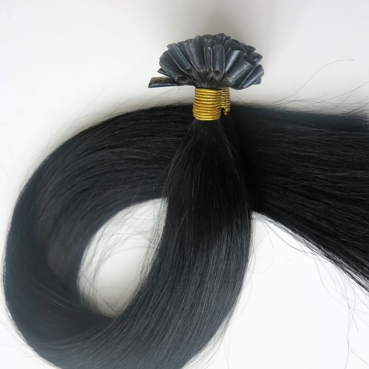 100g 1Set 100Strands Nail U Tip Pre-bonded hair extensions 18 20 22 24inch #1/Jet Black Brazilian Indian Human hair
100g 1Set 100Strands Nail U Tip Pre-bonded hair extensions 18 20 22 24inch #1/Jet Black Brazilian Indian Human hair