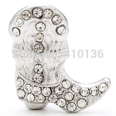 NSB1256 Hot Sale Snap Jewelry Button For Bracelet Necklace Fashion DIY Jewelry American Cowboy Style Boots Design High Quality
NSB1256 Hot Sale Snap Jewelry Button For Bracelet Necklace Fashion DIY Jewelry American Cowboy Style Boots Design High Quality