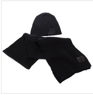 Wholesale-The latest style hat scarf for men and women suits two-piece