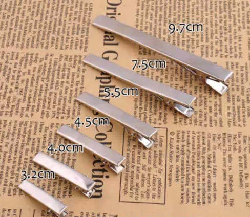 Wholesale DIY barrettes hair clips large big metal flat alligator clip hairclips accessories 100 pcs/lot A4190, As showed
Wholesale DIY barrettes hair clips large big metal flat alligator clip hairclips accessories 100 pcs/lot A4190, As showed