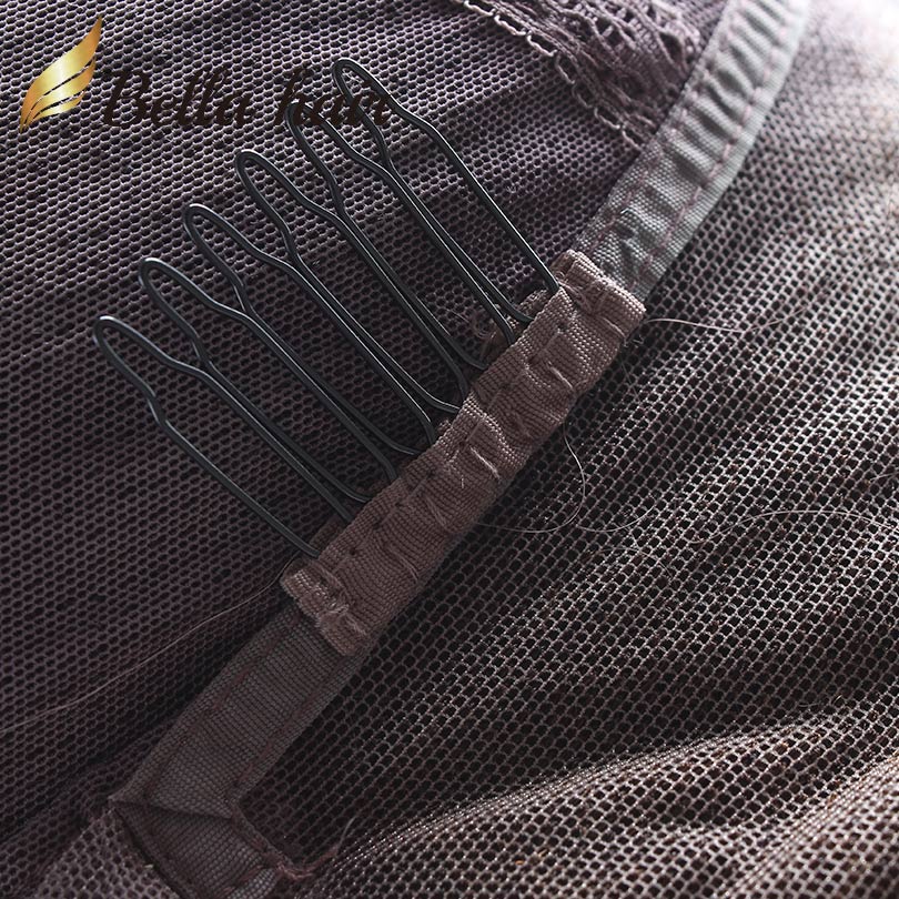 Brazilian Full Lace Human Hair Wigs for Black Women Lace Wig Natural Color Straight Bellahair