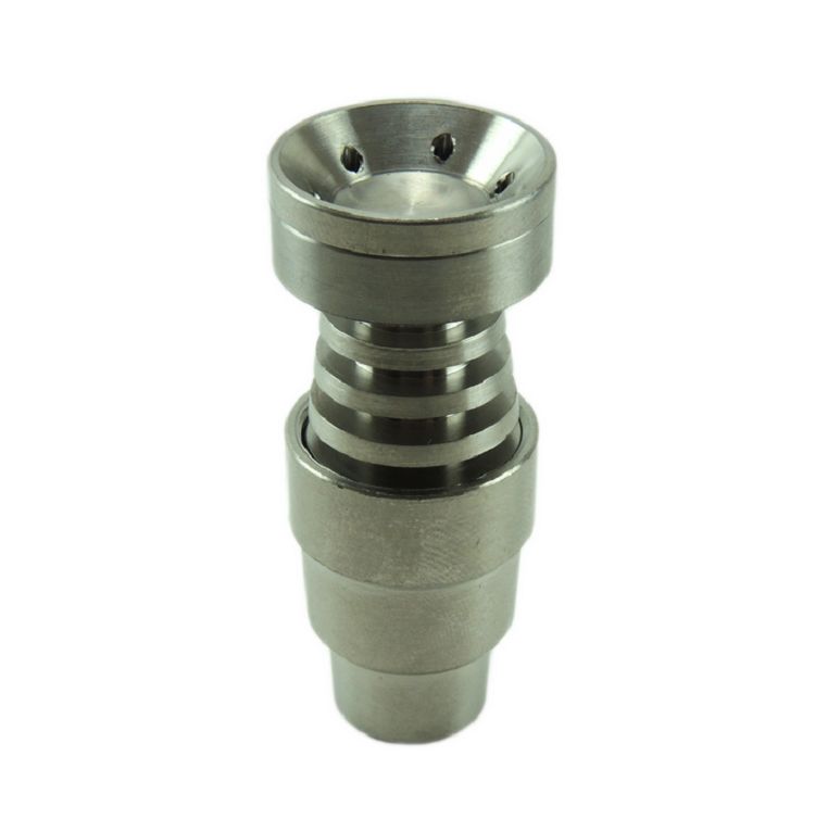 Newest 4-in-1 Domeless Titanium Nail Grade 2 nail Female and Male 14mm & 18.8mm Female and Male Universal for Glass Bong
Newest 4-in-1 Domeless Titanium Nail Grade 2 nail Female and Male 14mm & 18.8mm Female and Male Universal for Glass Bong