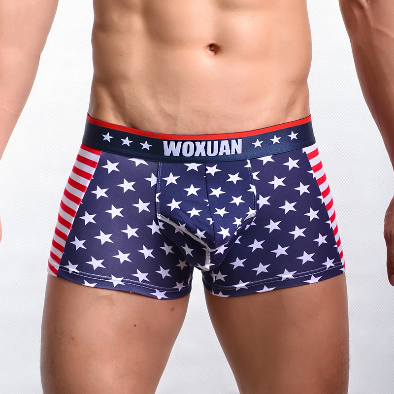 Men' Underpants Boxers Shorts Classic USA Flag Printed Mens BoxerShorts Cotton Men Underwear Sexy Low Waist Convex Design, Red
Men' Underpants Boxers Shorts Classic USA Flag Printed Mens BoxerShorts Cotton Men Underwear Sexy Low Waist Convex Design, Red