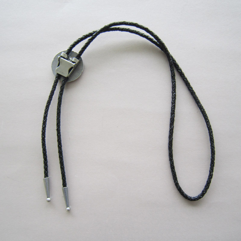 Original Antique Real Silver Plated Celtic Knot Bolo Tie Necklace BOLOTIE-070SL Free Shipping Brand New In Stock