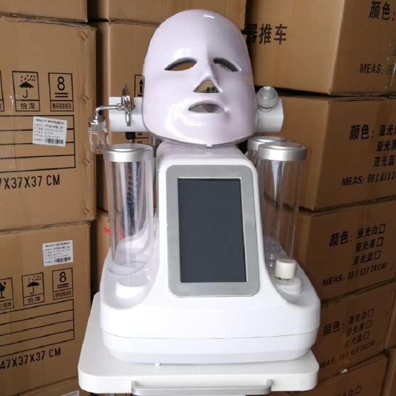 New 7in1 Water Dermabrasion Skin Oxygen Therapy Equipment Facial Spas Hydro Dermabrasion Salon Face Deep Clean Water Peel Machine