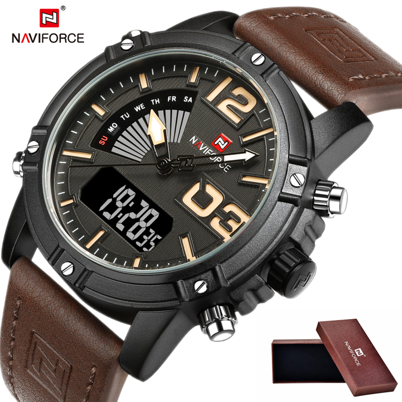 new hot NAVIFORCE fashion men's waterproof uniform sports watch men's quartz digital leather watch relogio masculino. Men's gift, Gray&white
new hot NAVIFORCE fashion men's waterproof uniform sports watch men's quartz digital leather watch relogio masculino. Men's gift, Gray&white
