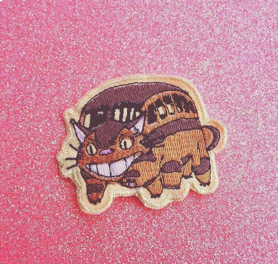 Fashion CUTE Cat Bus CARTOON City of Sky Embroidered Iron on Patch Kids Favorite Badge DIY Applique Clothing Patch Emblem Free Shipping, Black
Fashion CUTE Cat Bus CARTOON City of Sky Embroidered Iron on Patch Kids Favorite Badge DIY Applique Clothing Patch Emblem Free Shipping, Black