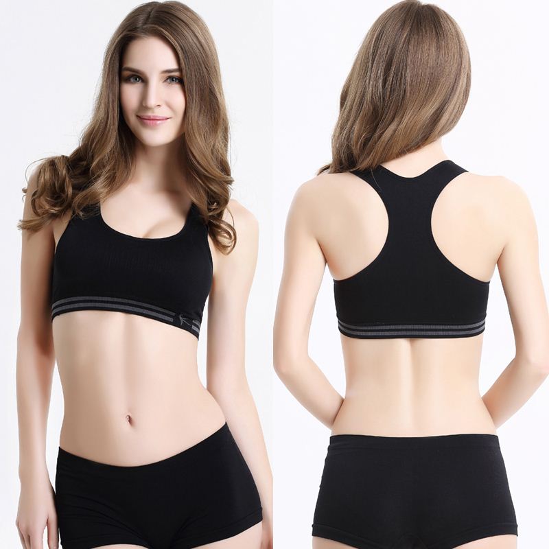 Feitong New Lady Crop Tops Padded Athletic Vest Fitness Outdoor Sports Stretch Sport Bras For Women Free Shipping&Wholesales