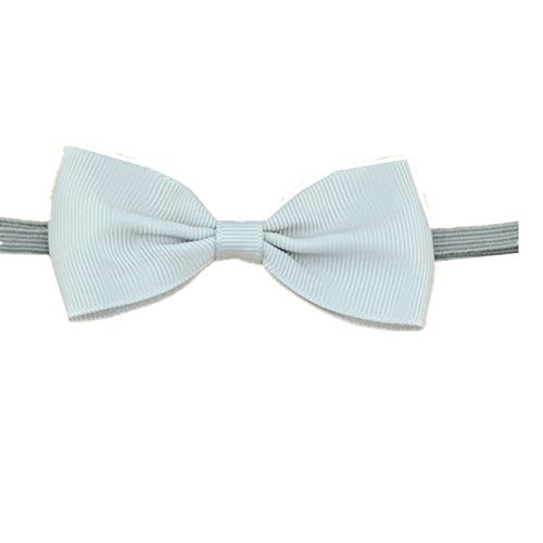 50pcs baby 2.5inch hair bow with mini Thin Elastic headbands girl hair accessorie bow flower hair band slender rubber hair ties PJ5283