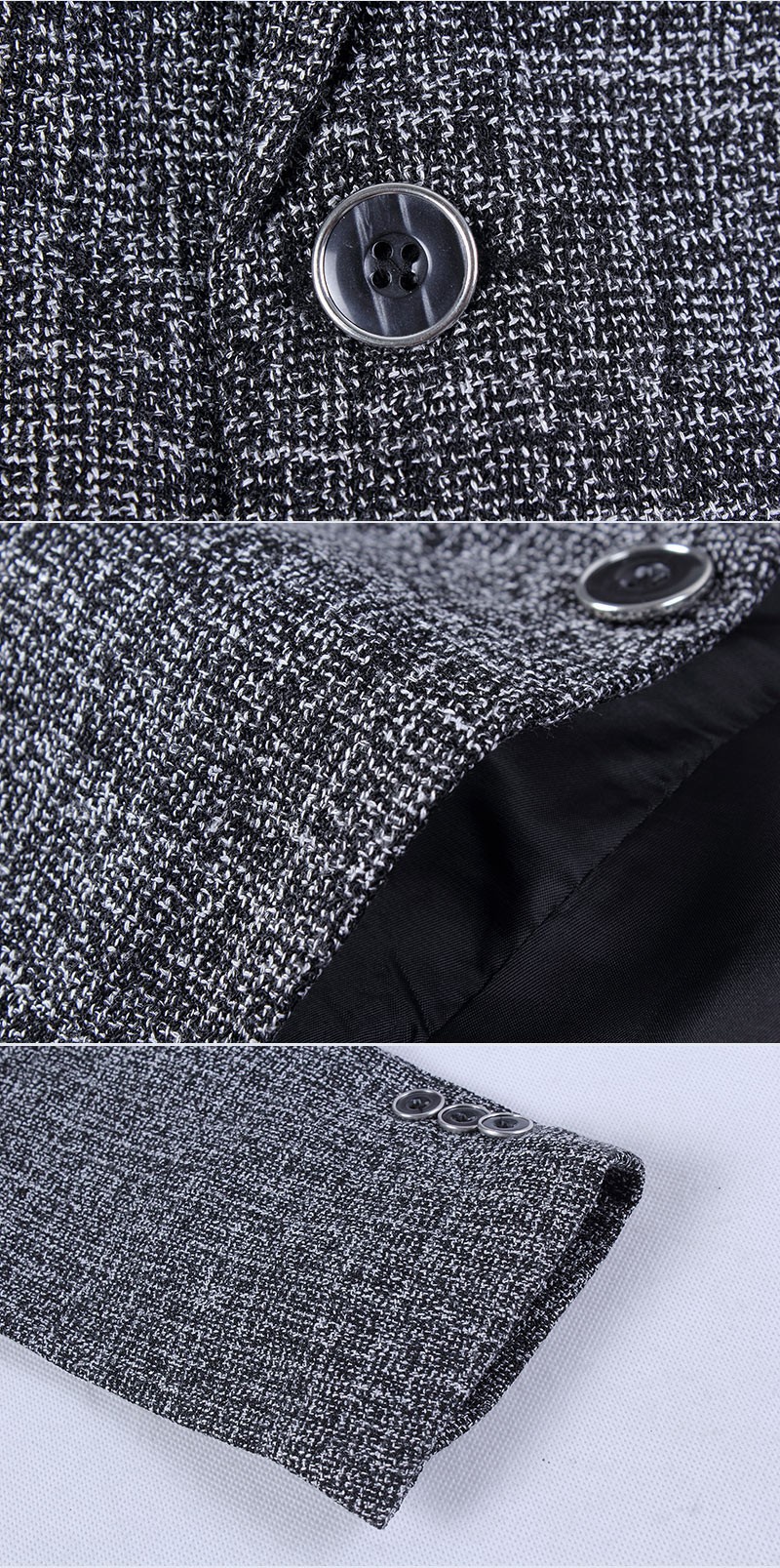Wholesale-British's Style New Brand Blazer Men Linen Casual Suit Mens Blazers Slim Fit Regular Single Breasted Men Flax Suit Jacket 4XL
