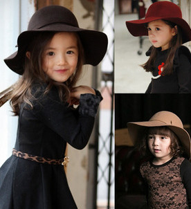 Vintage Retro Kids Child Boy Girl Hats Fedora Wool Felt Crushable Wide Brim Cloche Floppy Sun Beach Cap 1 lot/ 10PCS Free Shipping A6963, As pictures
Vintage Retro Kids Child Boy Girl Hats Fedora Wool Felt Crushable Wide Brim Cloche Floppy Sun Beach Cap 1 lot/ 10PCS Free Shipping A6963, As pictures