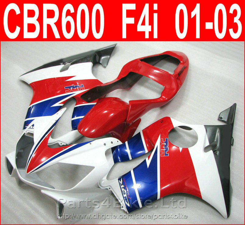 HRCred blue white bodykits Style for Honda CBR600 F4i fairing kit 2001 2002 2003 CBR F4i cbr600f4i fairings DRNO, Same as picture
HRCred blue white bodykits Style for Honda CBR600 F4i fairing kit 2001 2002 2003 CBR F4i cbr600f4i fairings DRNO, Same as picture