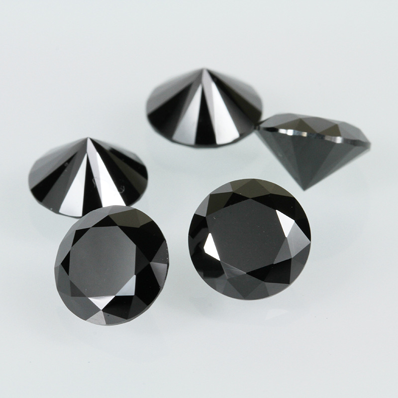 Loos Stone Black Color 3A Cubic Zirconia 4-6.5mm Round European Machine Cut Synthetic Gemstones For Jewelry Making 500pcs/lot
Loos Stone Black Color 3A Cubic Zirconia 4-6.5mm Round European Machine Cut Synthetic Gemstones For Jewelry Making 500pcs/lot