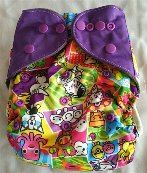 2016 New Designe Naughtybaby Heavy Wetter Night AIO AI2 Newborn Cloth Diapers Nappies Fit All Free Shipping