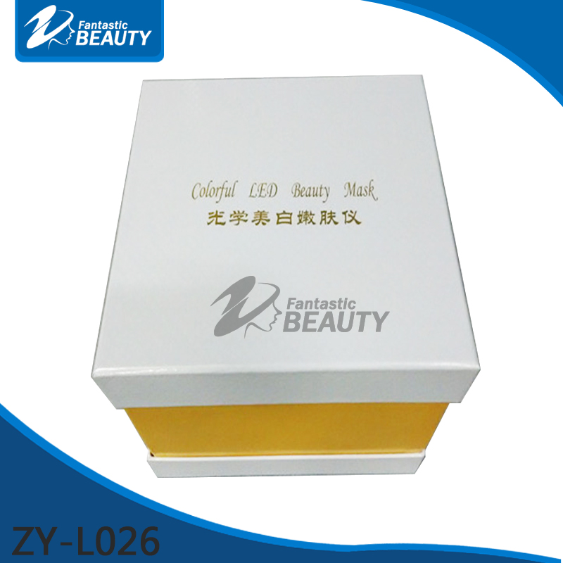 PDT 7 LED Light Therapy Face Beauty Machine LED Facial Neck Mask With Microcurrent for Skin Whitening Device