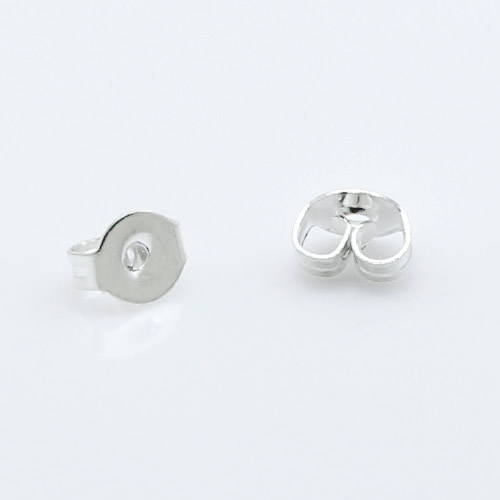 Beadsnice earring backs brass earring findings wholesale earrings nuts stopper pad size 5x5 mm ID 9070