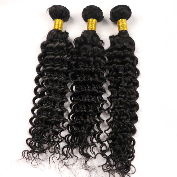 100% Virgin Human hair weaves weft Deep wave Curly 8~34inch Natural Color Peruvian Malaysian Indian Detangle hair Bundles bulk Extensions
100% Virgin Human hair weaves weft Deep wave Curly 8~34inch Natural Color Peruvian Malaysian Indian Detangle hair Bundles bulk Extensions