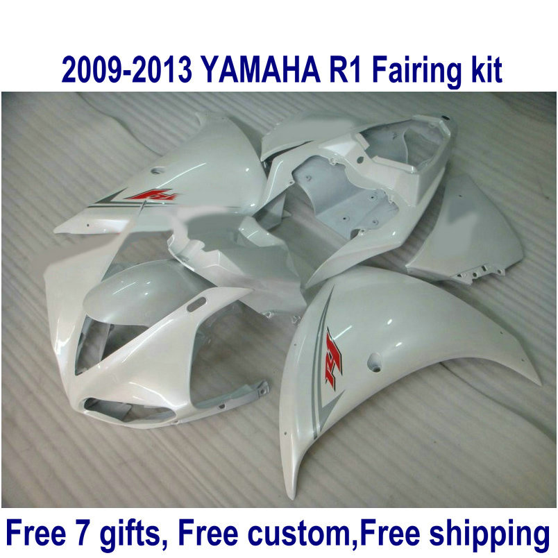 Free shipping ABS fairing kit for YAMAHA R1 2009-2013 all glossy white fairings set YZF R1 09-11 12 13 HA72, Multi-color
Free shipping ABS fairing kit for YAMAHA R1 2009-2013 all glossy white fairings set YZF R1 09-11 12 13 HA72, Multi-color