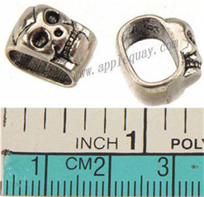 Spacer Beads Charms Multilayer Bangles DIY Retro Silver Skull Slider 10*7mm Big Hole Metal Jewelry Making Crafts Findings 13*8*12mm 50pcs
Spacer Beads Charms Multilayer Bangles DIY Retro Silver Skull Slider 10*7mm Big Hole Metal Jewelry Making Crafts Findings 13*8*12mm 50pcs