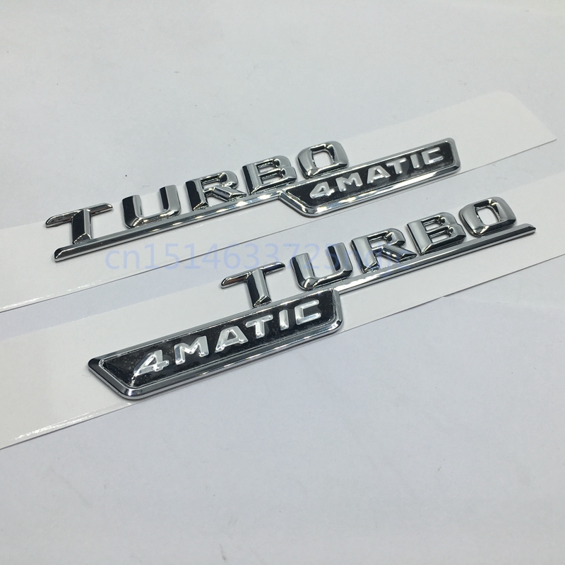 1Set 2PCS For Mercedes Benz AMG ML GLk TURBO 4MATIC Emblem Badge Decal Trunk Rear Chrome Letters, 1pair
1Set 2PCS For Mercedes Benz AMG ML GLk TURBO 4MATIC Emblem Badge Decal Trunk Rear Chrome Letters, 1pair