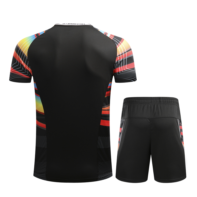 Li Ning badminton table tennis men039s and women039s clothes short sleeve Tshirt men039s Tennis clothesshirt shorts Quic
