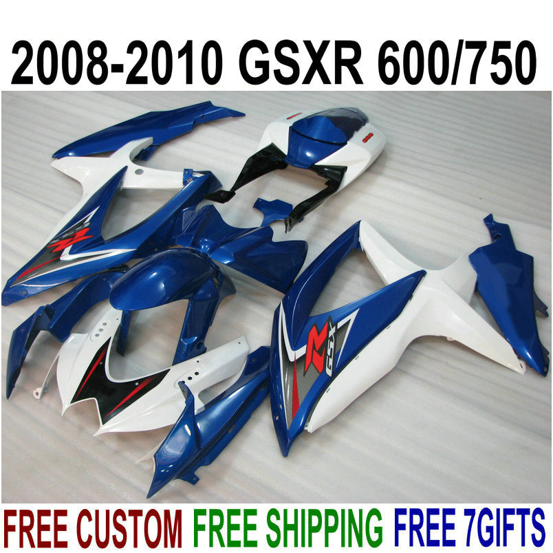 ABS fairing kit for SUZUKI GSX-R750 GSX-R600 2008 2009 2010 K8 K9 blue white fairings set GSXR 600 750 08-10 TA11, Same as the picture shows
ABS fairing kit for SUZUKI GSX-R750 GSX-R600 2008 2009 2010 K8 K9 blue white fairings set GSXR 600 750 08-10 TA11, Same as the picture shows