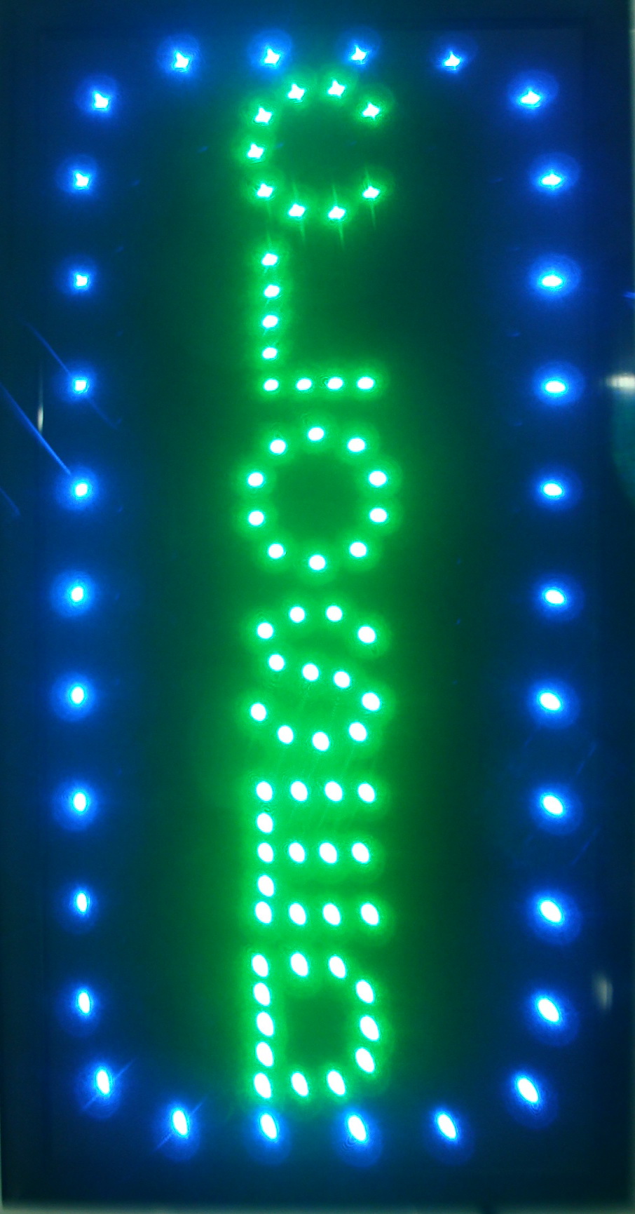 CLOSED Vertical shop LED 19x10" Sign Bright Store neon Bar Close Animated Light open mart free shipping
CLOSED Vertical shop LED 19x10" Sign Bright Store neon Bar Close Animated Light open mart free shipping