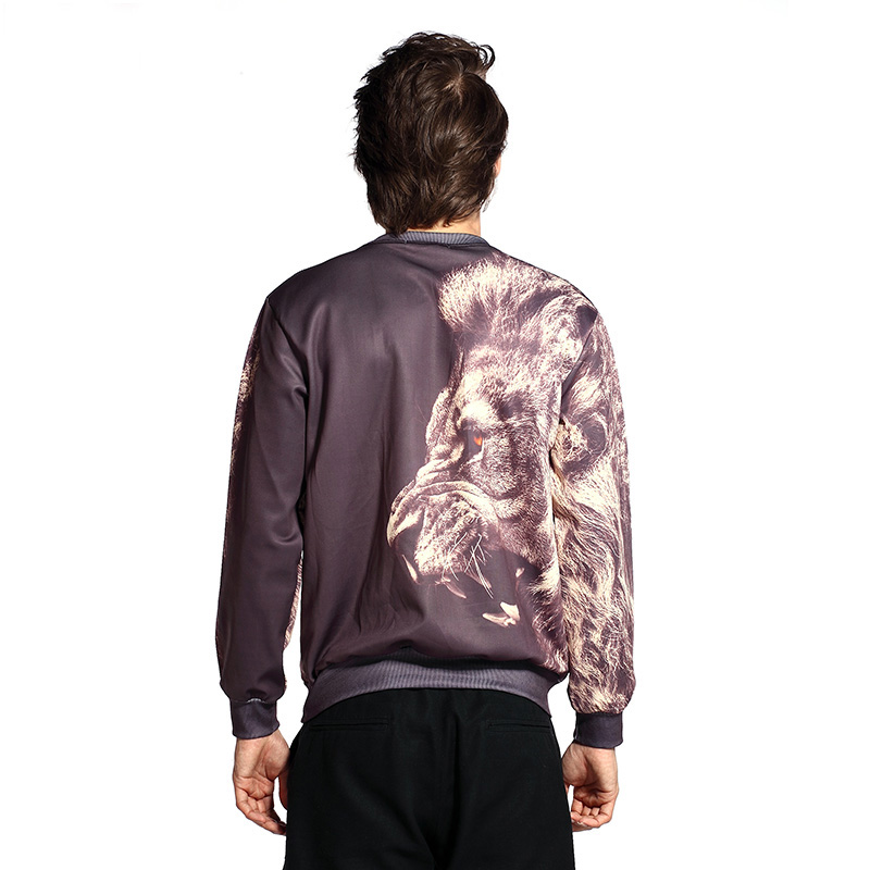 FG 1509 Raisevern new harajuku print animal tiger pullover 3d hoodies sweatshirt sudaderas tops clothes mens casual autumn streetwear