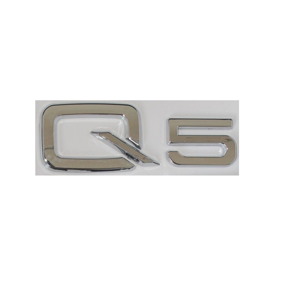 Chrome " Q 5 " Trunk Rear Number Letters Words Badge Emblem Sticker for Audi Q5, Other
Chrome " Q 5 " Trunk Rear Number Letters Words Badge Emblem Sticker for Audi Q5, Other