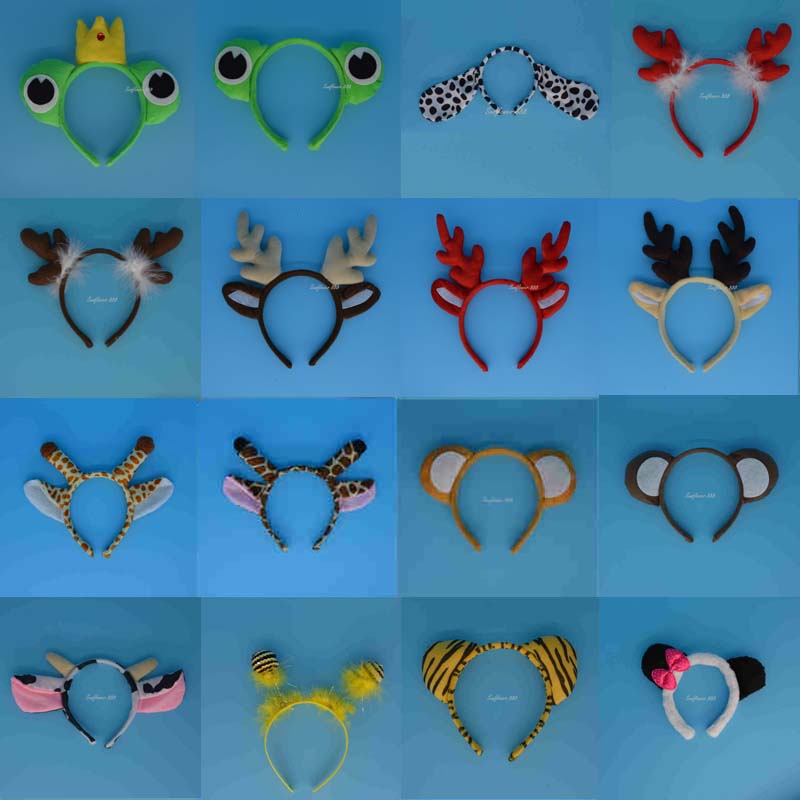 Animal Ear Headband Halloween Party Pig Giraffe Tiger Dog Monkey Headbands Hair Accessory, Yellow monkey
Animal Ear Headband Halloween Party Pig Giraffe Tiger Dog Monkey Headbands Hair Accessory, Yellow monkey