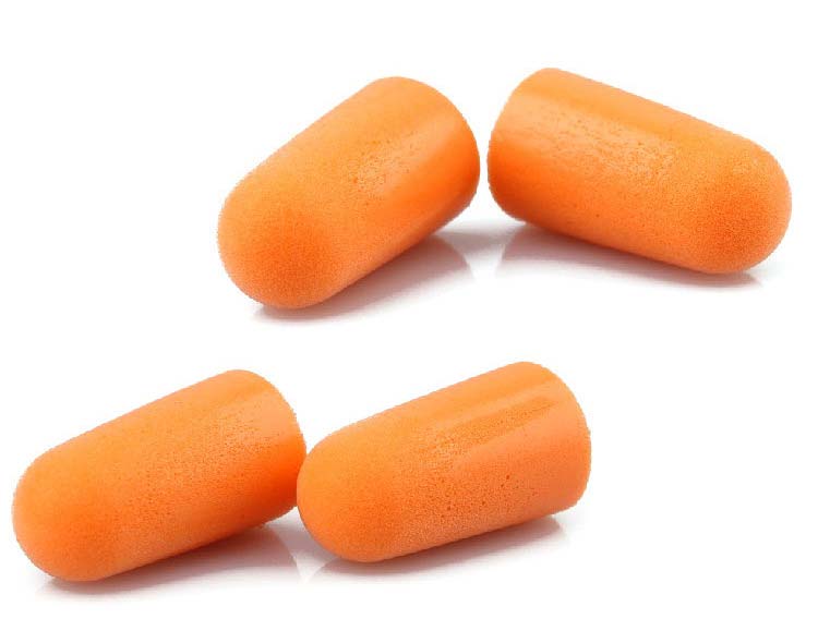 free shipping bullet shape foam sponge earplug ear plug keeper protector travel sleep noise reducer 71166