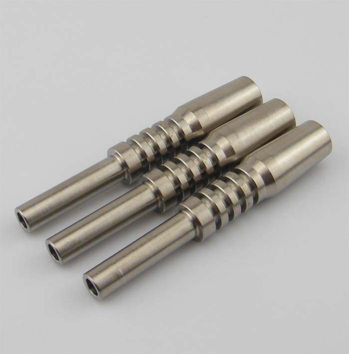 10/14/18mm Gr2 Domeless Titanium Nectar Nail Pure Titanium Nails for Nector Collector Kits Ti Tips Wholesale Vaporizers Smokinig accessories
10/14/18mm Gr2 Domeless Titanium Nectar Nail Pure Titanium Nails for Nector Collector Kits Ti Tips Wholesale Vaporizers Smokinig accessories
