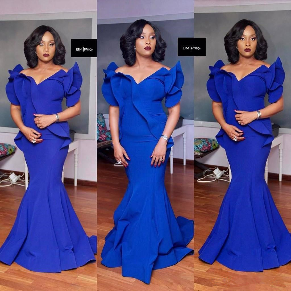 2018 Black Girls Royal Blue Mermaid Prom Dresses Plus Size South African Satin Cheap Evening Gowns Formal Party Dress, Dark navy
2018 Black Girls Royal Blue Mermaid Prom Dresses Plus Size South African Satin Cheap Evening Gowns Formal Party Dress, Dark navy