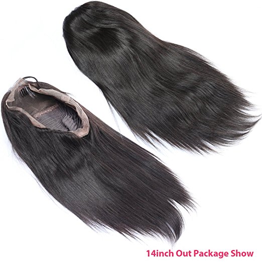 Glueless Lace Frontal Wigs 8A Brazilian Virgin Hair Straight 250% density Pre Plucked Full Lace Human Hair Wigs for Black women
