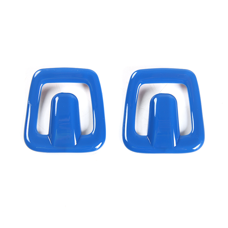 Seat Head Restraint Stickers Hooks Decoration Covers Trim Fit For Ford Mustang 2015-2016 Car Interior Accessories ABS