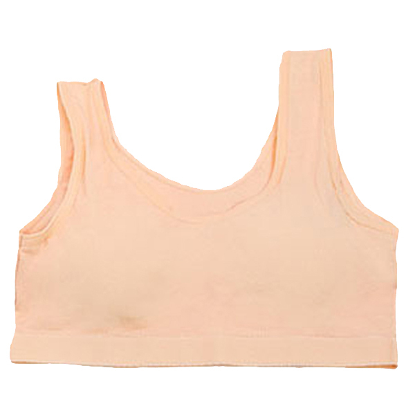 Hot Selling Sport Vest Women Cotton Crop Top 5Color Full Coverage No Rim Padded Bras