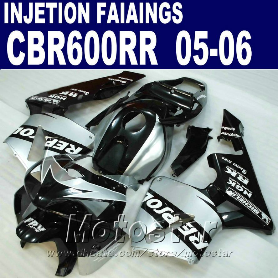 Injection Molding kit for HONDA CBR 600 RR fairing 2005 2006 cbr600rr 03 04 cbr 600rr black fairings YCK8, Same as picture
Injection Molding kit for HONDA CBR 600 RR fairing 2005 2006 cbr600rr 03 04 cbr 600rr black fairings YCK8, Same as picture