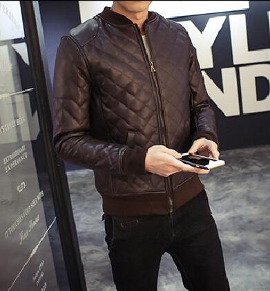 Fall-5XL Casual Motorcycle Mens Jacket Brown Outfits Trendy Designer Jaqueta Masculina