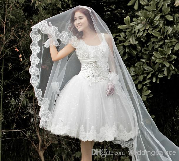 Custom Made flower girls dresses for weddings Party Cheap satin applique lace sweep train long sleeves little flower girl dresses children