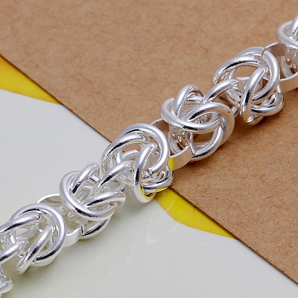 Hot sale best gift 925 silver Leading TO Bracelet DFMCH033,brand new fashion 925 sterling silver plated Chain link bracelets